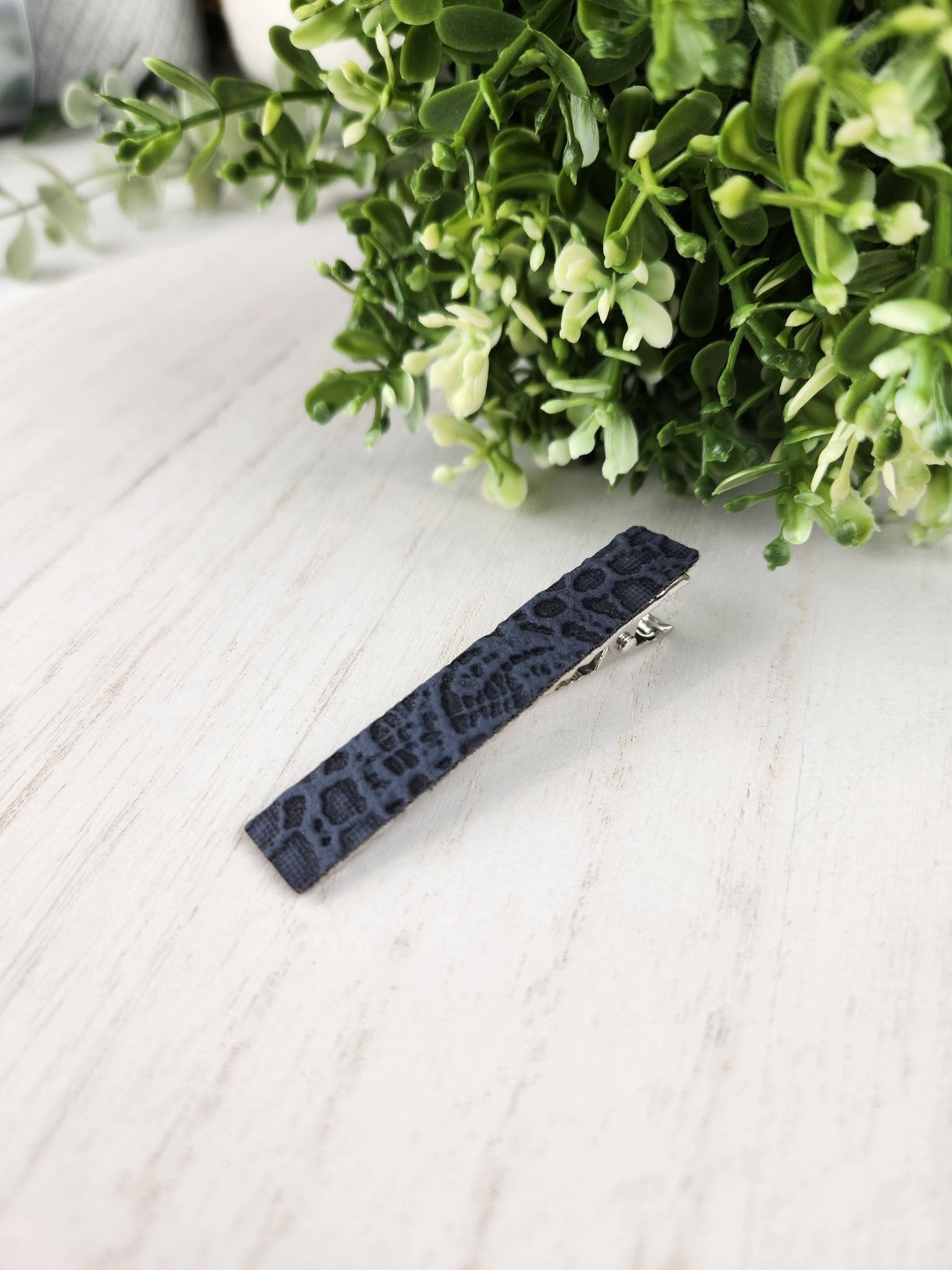 Dark Blue Barrette