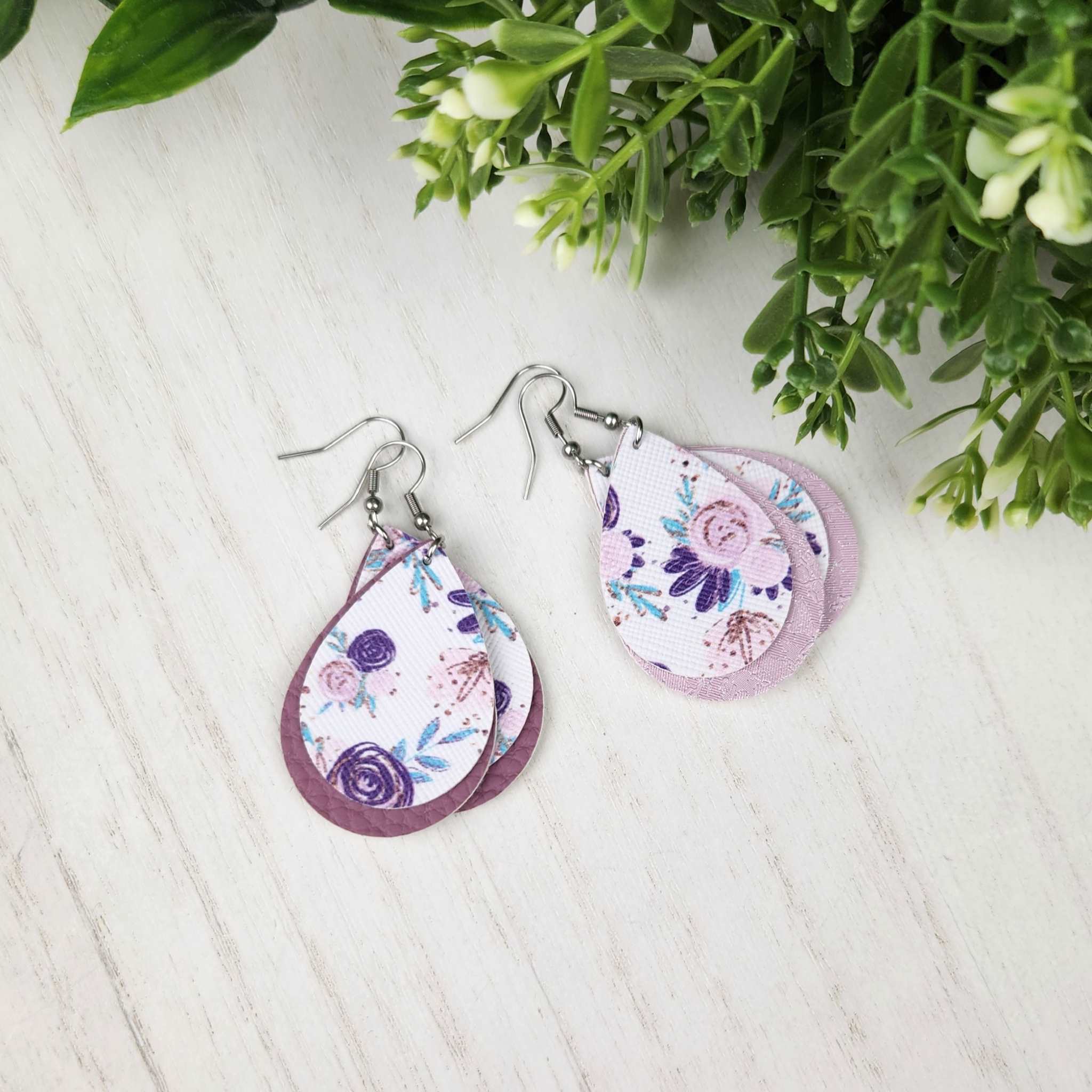 Spring Floral Dangles