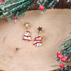 White christmas tree treat earrings.
Made with hypoallergenic posts.
27mm in length.